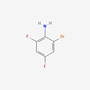 molecular formula C6H4BrF2N B1266213 2-Bromo-4,6-Difluoroaniline CAS No. 444-14-4