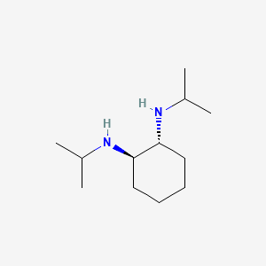 molecular formula C12H26N2 B12662146 N,N'-Diisopropyl-1,2-trans-cyclohexanediamine CAS No. 93429-92-6