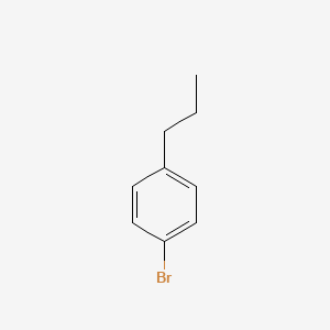 molecular formula C9H11B B1266215 1-Bromo-4-propylbenzene CAS No. 588-93-2