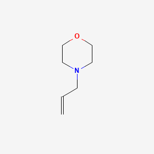 molecular formula C7H13NO B1266223 N-Allylmorpholine CAS No. 696-57-1