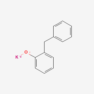 molecular formula C13H11KO B12662236 Potassium o-benzylphenolate CAS No. 85712-12-5