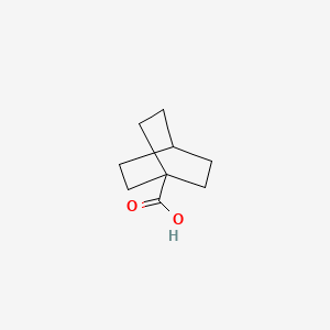 molecular formula C9H14O2 B1266225 Bicyclo[2.2.2]octane-1-carboxylic acid CAS No. 699-55-8