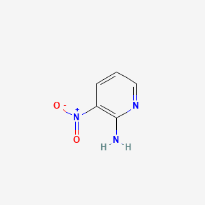 molecular formula C5H5N3O2 B1266227 2-Amino-3-nitropyridine CAS No. 4214-75-9
