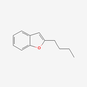 molecular formula C12H14O B1266229 2-Butylbenzofuran CAS No. 4265-27-4