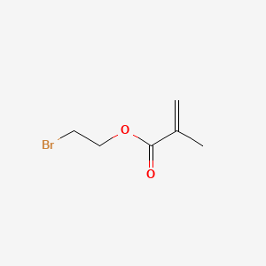 molecular formula C6H9BrO2 B1266238 2-Bromoethyl methacrylate CAS No. 4513-56-8