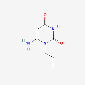 molecular formula C7H9N3O2 B1266244 1-Allyl-6-aminouracil CAS No. 4852-21-5
