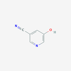 molecular formula C6H4N2O B126625 3-Cyano-5-hydroxypyridine CAS No. 152803-24-2
