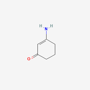 molecular formula C6H9NO B1266254 3-Amino-2-cyclohexen-1-one CAS No. 5220-49-5