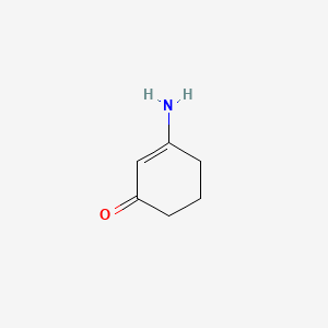 molecular formula C6H9NO B1266254 3-Aminocyclohex-2-en-1-one CAS No. 5220-49-5
