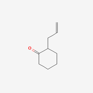 molecular formula C9H14O B1266257 2-Allylcyclohexanone CAS No. 94-66-6