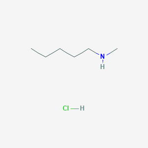 molecular formula C6H16ClN B126626 N-Methyl-1-pentanamine Hydrochloride CAS No. 74109-19-6