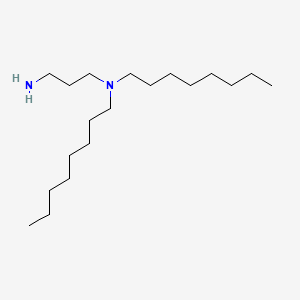 molecular formula C19H42N2 B12662600 N,N(Or N,N')-dioctylpropane-1,3-diamine CAS No. 38886-11-2