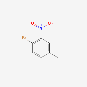 molecular formula C7H6BrNO2 B1266263 4-Bromo-3-nitrotoluene CAS No. 5326-34-1