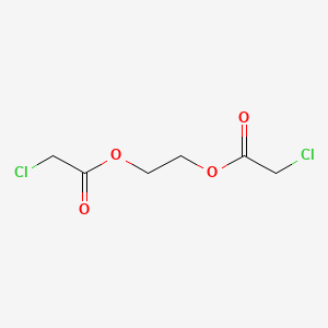 molecular formula C6H8Cl2O4 B1266265 1,2-双(氯乙酰氧基)乙烷 CAS No. 6941-69-1