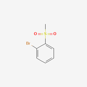 molecular formula C7H7BrO2S B1266279 2-Bromophenyl methyl sulfone CAS No. 33951-33-6