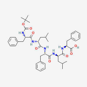 Butyloxycarbonyl-phenylalanyl-leucyl-phenylalanyl-leucyl-phenylalanine