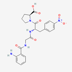 1-[N-[N-(2-Aminobenzoyl)glycyl]-4-nitro-L-phenylalanyl]-L-proline