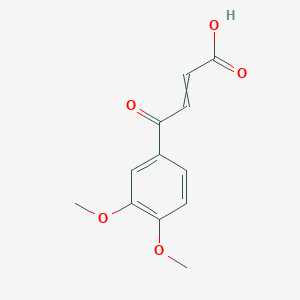 4-(3,4-Dimethoxyphenyl)-4-oxobut-2-enoic acid