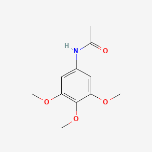 molecular formula C11H15NO4 B1266312 N-(3,4,5-Trimethoxyphenyl)acetamide CAS No. 4304-24-9