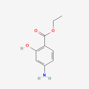 molecular formula C9H11NO3 B1266321 4-氨基-2-羟基苯甲酸乙酯 CAS No. 6059-17-2
