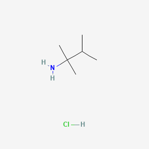 molecular formula C6H16ClN B1266352 1,1,2-Trimethylpropylamine hydrochloride CAS No. 29772-69-8