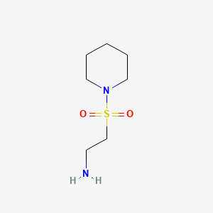 B1266356 Aminoethanesulfonylpiperidine CAS No. 31644-46-9