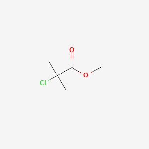 molecular formula C5H9ClO2 B1266363 Methyl 2-chloro-2-methylpropanoate CAS No. 22421-97-2