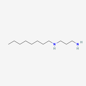 molecular formula C11H26N2 B1266371 3-Aminopropyl(octyl)amine CAS No. 7173-57-1