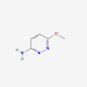 molecular formula C5H7N3O B1266373 3-Amino-6-methoxypyridazine CAS No. 7252-84-8