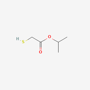 molecular formula C5H10O2S B1266376 异丙硫乙酸酯 CAS No. 7383-61-1