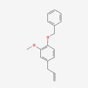 molecular formula C17H18O2 B1266381 Benzyl eugenol CAS No. 57371-42-3