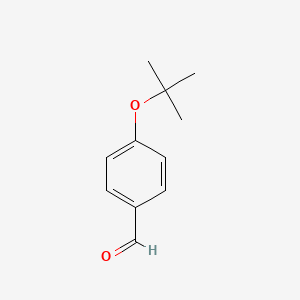 molecular formula C11H14O2 B1266382 4-(Tert-Butoxy)Benzaldehyde CAS No. 57699-45-3