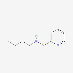 B1266385 N-Butylpyridine-2-methylamine CAS No. 58061-48-6