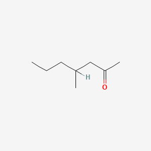 molecular formula C8H16O B1266389 4-甲基-2-庚酮 CAS No. 6137-06-0