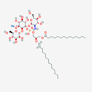 molecular formula C49H91NNaO22P B126639 Gbpi-anchor CAS No. 146076-25-7