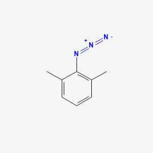 molecular formula C8H9N3 B1266390 苯，2-叠氮-1,3-二甲基- CAS No. 26334-20-3