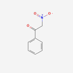 molecular formula C8H7NO3 B1266397 苯甲酰硝基甲烷 CAS No. 614-21-1