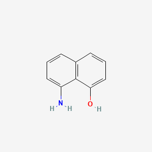 molecular formula C10H9NO B1266399 8-Amino-1-naphthol CAS No. 2834-91-5