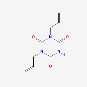 molecular formula C9H11N3O3 B1266400 1,3-Diallyl-1,3,5-triazinane-2,4,6-trione CAS No. 6294-79-7