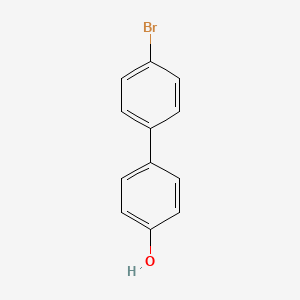 molecular formula C12H9BrO B1266404 4-溴-4'-羟基联苯 CAS No. 29558-77-8