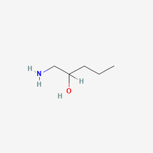 molecular formula C5H13NO B1266407 1-Aminopentan-2-ol CAS No. 5343-35-1