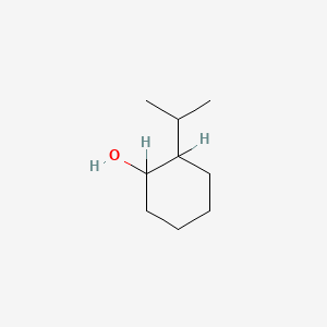 molecular formula C9H18O B1266409 2-Isopropylcyclohexanol CAS No. 96-07-1