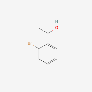 molecular formula C8H9BrO B1266410 1-(2-Bromophenyl)ethanol CAS No. 5411-56-3