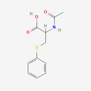 molecular formula C11H13NO3S B1266412 S-Phenylmercapturic acid CAS No. 20640-68-0