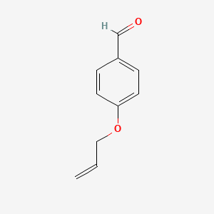 molecular formula C10H10O2 B1266427 4-(Allyloxy)benzaldehyde CAS No. 40663-68-1