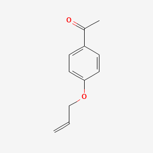 molecular formula C11H12O2 B1266428 1-[4-(Allyloxy)phenyl]ethanone CAS No. 2079-53-0