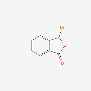 molecular formula C8H5BrO2 B1266435 3-Bromophthalide CAS No. 6940-49-4