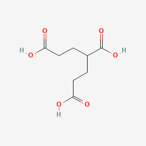 molecular formula C8H12O6 B1266436 1,3,5-戊三羧酸 CAS No. 6940-58-5