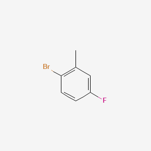 molecular formula C7H6BrF B1266450 2-溴-5-氟甲苯 CAS No. 452-63-1