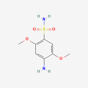 4-Amino-2,5-dimethoxybenzenesulphonamide